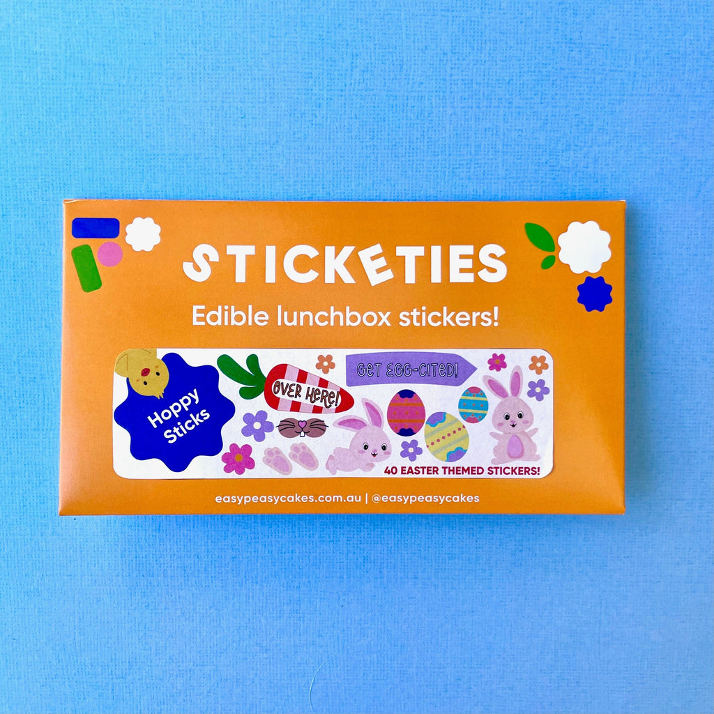 Easter lunchbox sticketies. Easter themed Sticketies designed to make healthy food fun. 