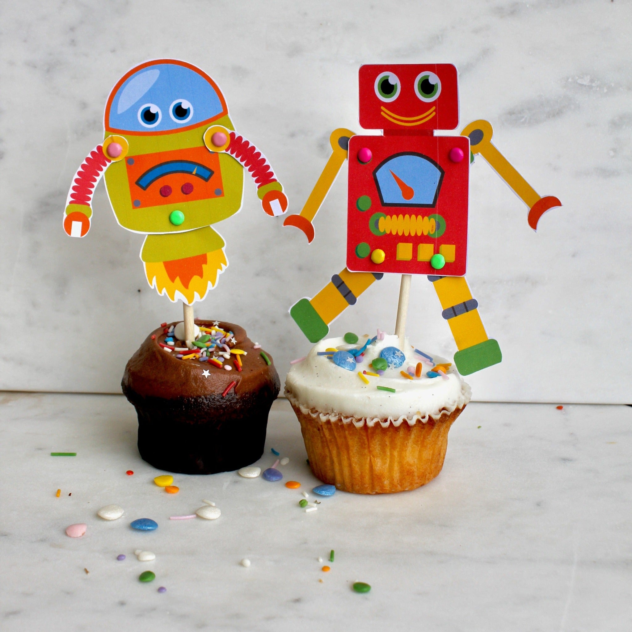Robot Party Cupcakes – Meri Meri EU Retail
